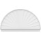 Ekena Millwork Half Round Sunburst Architectural Grade PVC Combination Pediment, 72"W x 42-3/4"H x 2-3/4"P PEDPC072X430HRO01 - alternate 5